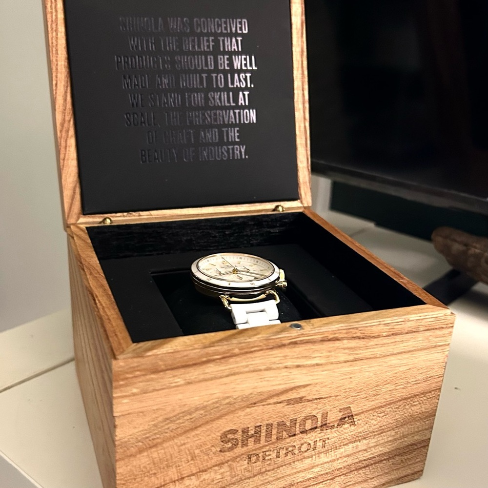Shinola Canfield Sport Chronograph Women's Watch - Picture 5 of 9